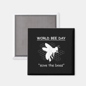 World Bee日救- The Bees – 環境 マグネット (正面/裏面)