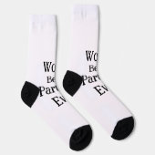 World best partner ever valentine's day lover gf  ソックス (右)