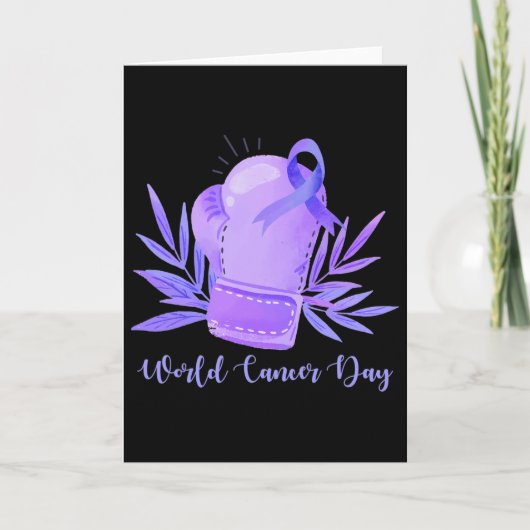World Cancer Day 4th February 1 カード (正面)