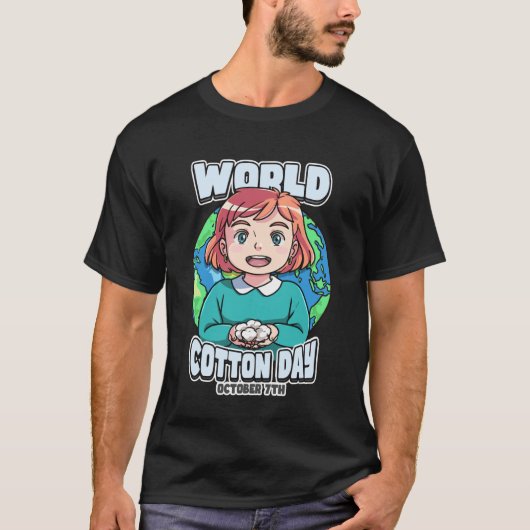World Cotton October 7th Day Tシャツ (正面)