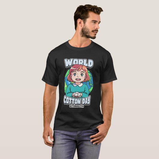 World Cotton October 7th Day Tシャツ (正面フル)