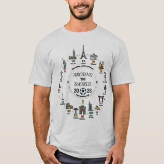  World Culture Football T-Shirt 2026 Tシャツ