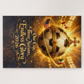 World Cup 2026 Host Nations USA Mexico Canada ジグソーパズル (横)