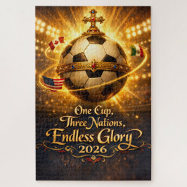 World Cup 2026 Host Nations USA Mexico Canada ジグソーパズル