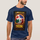 World Cup 2026 Shirt, Football Fan, FIFA 2026 Tee Tシャツ (正面)