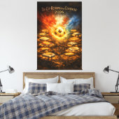 World Cup 2026 Stadium Night Soccer キャンバスプリント (インサイチュ (寝室))