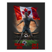 World Cup Canada on a  ポスター (正面)