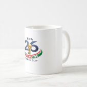  World Cup Canada Soccer Trophy Graphic Tee コーヒーマグカップ (正面右)