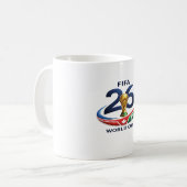  World Cup Canada Soccer Trophy Graphic Tee コーヒーマグカップ (正面左)