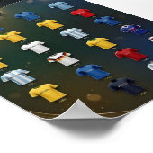 World Cup Champions Jersey History 1930–2022  ポスター (角)