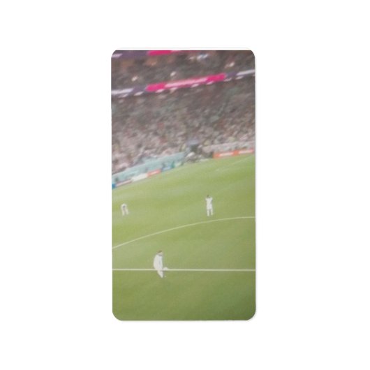 World Cup England X United States ラベル (正面)