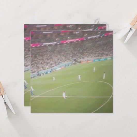 World Cup England X United States 招待状 (正面/裏面インサイチュ)