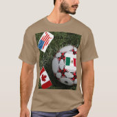 WORLD CUP FOOTBALL 2026 Tシャツ (正面)