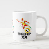 World Cup Soccer 2026 Souvenir Mug ジャンボコーヒーマグカップ (右)