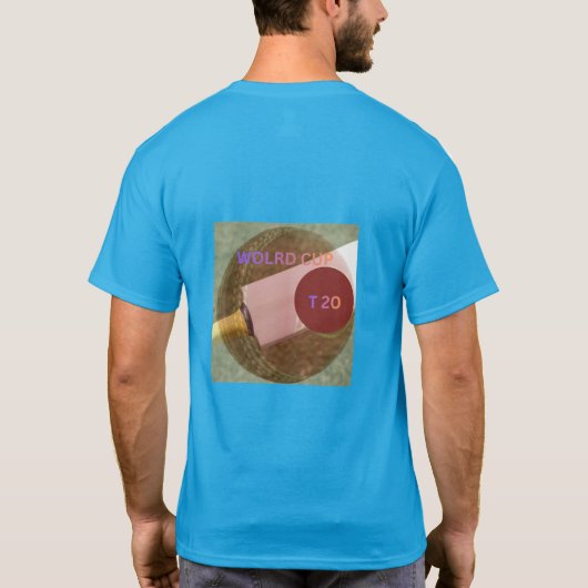WORLD CUP T 20 ICC Tシャツ (裏面)