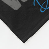 World Diabetes Awareness Blue Ribbon T1d Warrior T フリースブランケット (角)