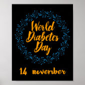 World Diabetes Day  ポスター (正面)
