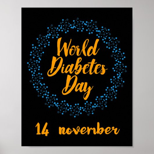 World Diabetes Day ポスター (正面)