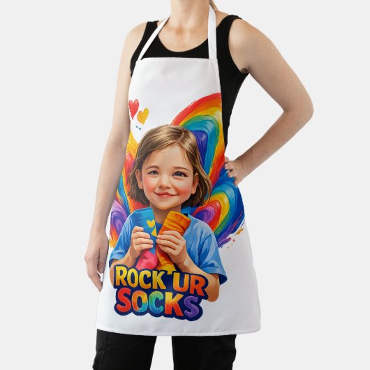 World Down Syndrome Day エプロン (インサイチュ)