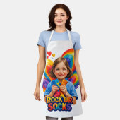 World Down Syndrome Day エプロン (着用した状態)