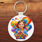 World Down Syndrome Day キーホルダー (正面)