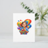 World Down Syndrome Day ポストカード (スタンド正面)