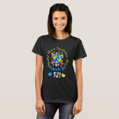 World Down Syndrome Day Awareness 321 Rock Your So Tシャツ (正面フル)