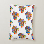 World Down Syndrome Day shirt アクセントクッション (裏面(縦))