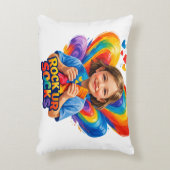 World Down Syndrome Day shirt アクセントクッション (正面(垂直))