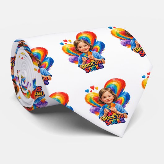 World Down Syndrome Day shirt ネクタイ (ロール)