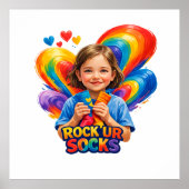 World Down Syndrome Day shirt ポスター (正面)