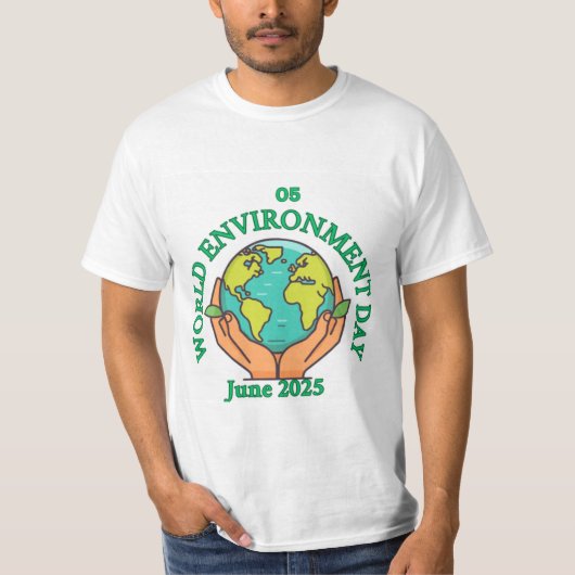 World EnvironmentデイテーマTシャツ Tシャツ (正面)
