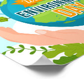 World Environment Day 5 June Save Our Planet ポスター (角)