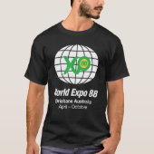 World Expo 88 Brisbane Australia April October Tシャツ (正面)