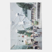 World Fair Brussels 1958写真 キッチンタオル (縦)
