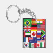 World Flags  キーホルダー (正面左)