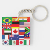 World Flags  キーホルダー (裏面)