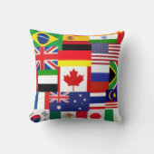 World Flags クッション (正面)
