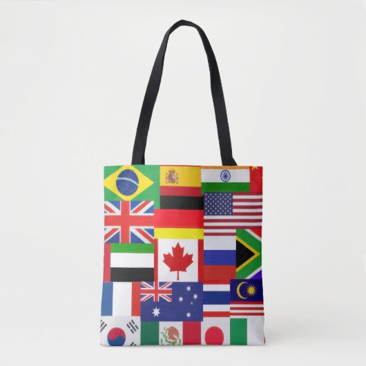 World Flags トートバッグ (正面)