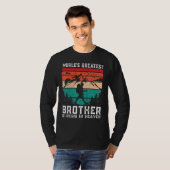 World Greatest Brother Hiking in Heaven Family Mem Tシャツ (正面フル)