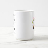 World Happiest Aunty with Photo モーフィングマグカップ (中央)