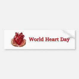 World Heart Day バンパーステッカー