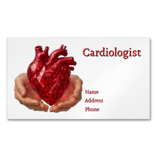 World Heart Day マグネット名刺 (正面)