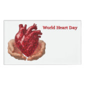 World Heart Day 名札 (正面)