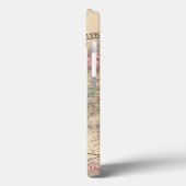 World hempheres Map by Mitchell Case-Mate iPhoneケース (裏面 / 左)