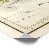 World Map ポスター (角)