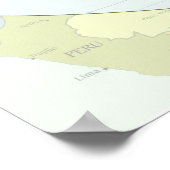 world+map+globe+country+atlas ポスター (角)