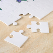 World map in watercolor ジグソーパズル (側面)