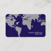 World Map Oversized International Travels 名刺 (正面)