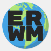 World Missions Logo Stickers  ラウンドシール (正面)